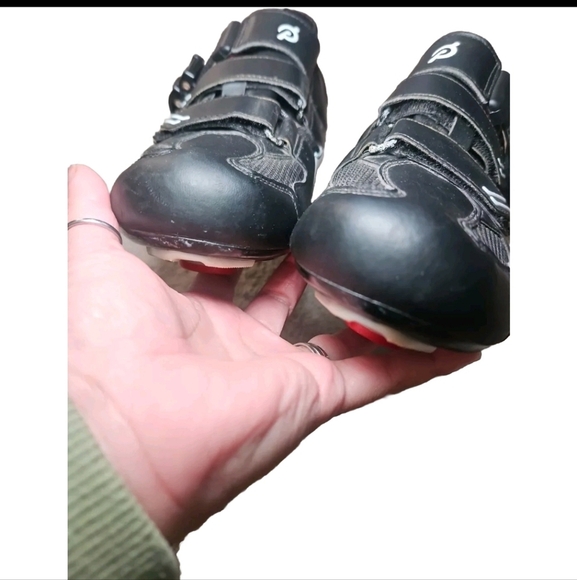 Peloton Unisex Red & Black Cycling Shoes 40 (Women’s 9 / Men’s 7)  Spin & Cycle - Picture 7 of 16